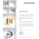  Monemel  Swarovski  Gümüş Kutup Yıldızlı Bileklik(Altın kaplama)